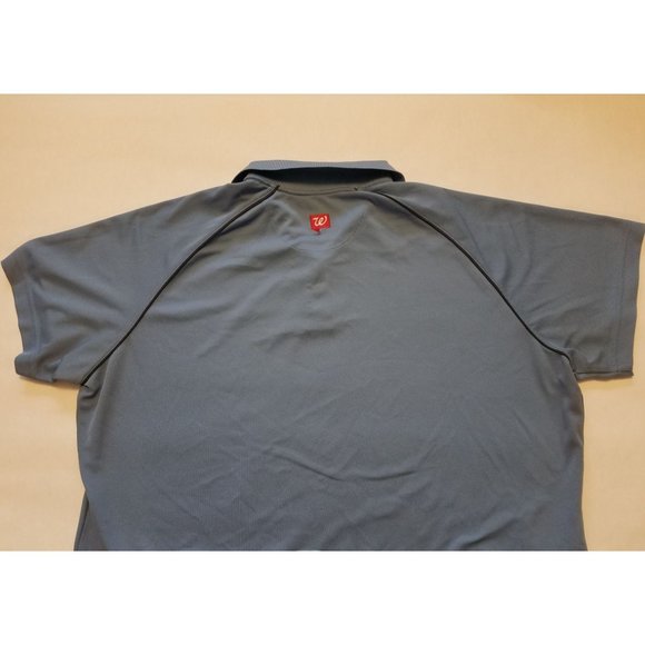 Walgreens Uniform Polo Womens size 2X short sleeve blue - Picture 8 of 9